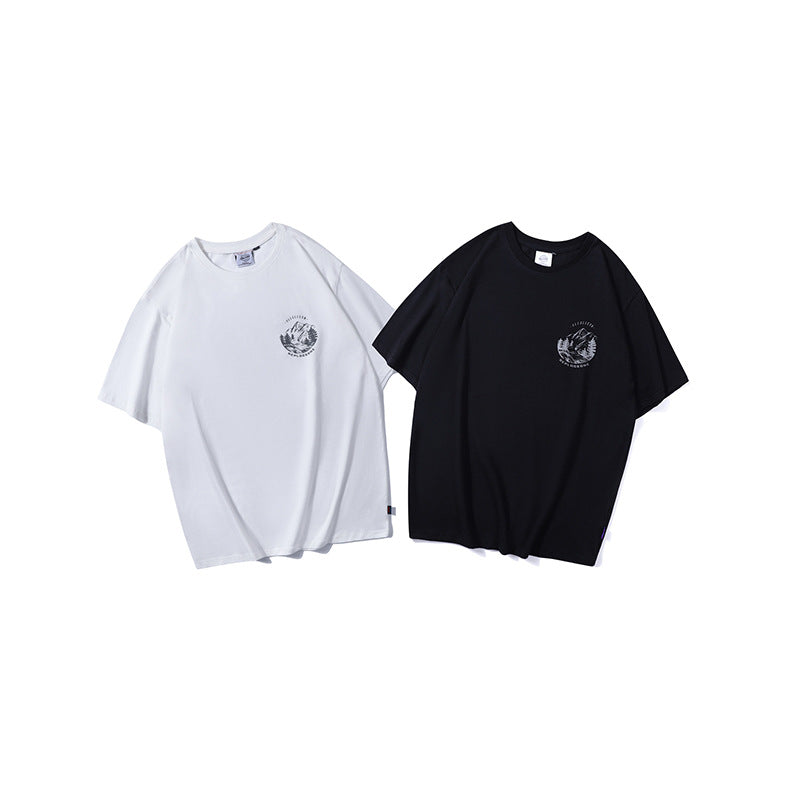 Men's T-Shirt Letter Print Short Sleeve T-Shirt