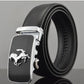 Men Automatic Buckle Leather Belts
