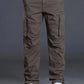Men’s Tactical Cargo Pants – Heavy Duty Utility Outdoor Trousers (Brown)