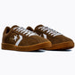 Men’s Retro Suede Court Sneakers | Mocha Brown & Gum Sole