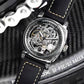 Carved Vintage Fashion Hollow Mechanical Automatic Mens Watch