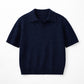 Men’s Essential Short-Sleeve Knit Polo | Navy Blue