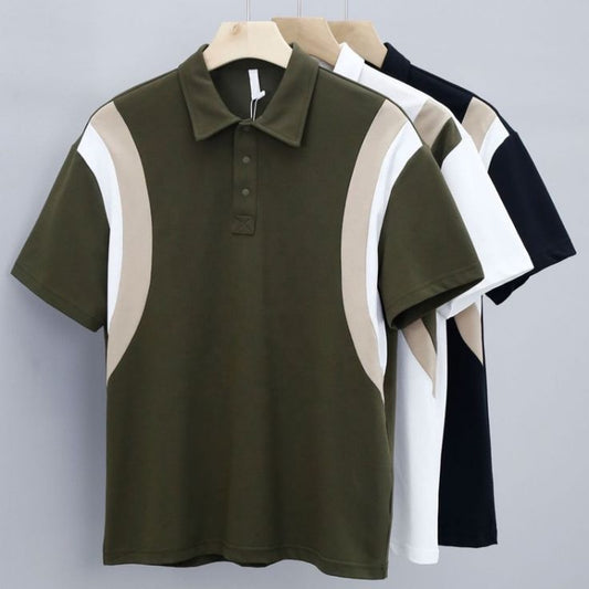 Apex Kinetic Color-Block Performance Polo
