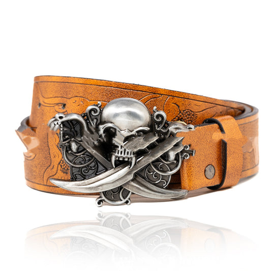 Personalized Zinc Alloy Buckle Suitable For Unisex Leather Belts